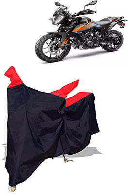 Amexride Two Wheeler Cover for KTM(390 Adventure BS6, Black)