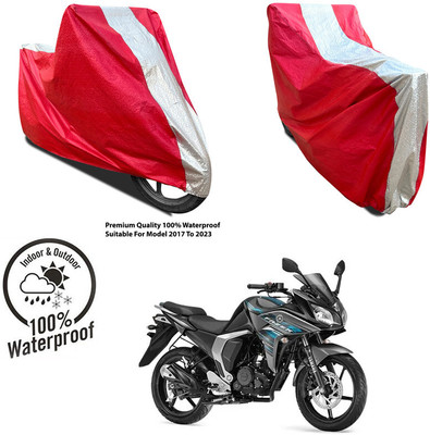 AUTOCAD Waterproof Two Wheeler Cover for CFMoto(300NK, Silver, Red)