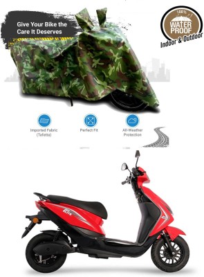 Furious3D Waterproof Two Wheeler Cover for Ampere(Reo Elite, Multicolor)