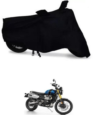 APNEK Waterproof Two Wheeler Cover for Triumph(Scrambler 1200, Black)