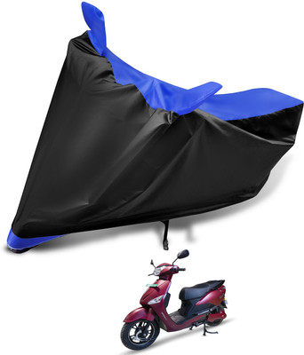 Euro Care Waterproof Two Wheeler Cover for Hero(Electric Optima, Blue)