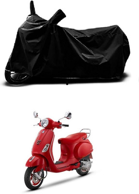 VESMEI Two Wheeler Cover for Vespa(Vespa VXL 150, Black)