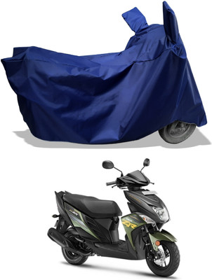 Amexride Two Wheeler Cover for Yamaha(Cygnus Ray ZR BS6, Blue)