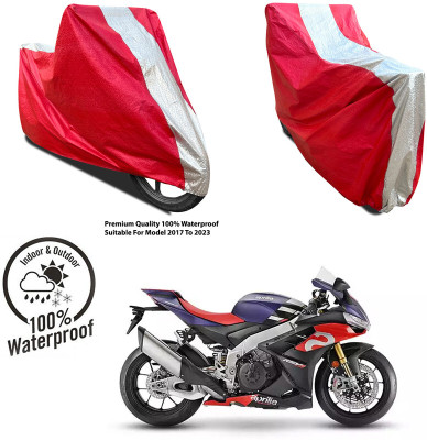 AUTOCAD Waterproof Two Wheeler Cover for Hero(Splendor Pro Classic, Silver, Red)
