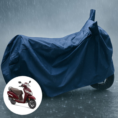 CODOKI Waterproof Two Wheeler Cover for Honda(Activa 125, Blue, Blue)