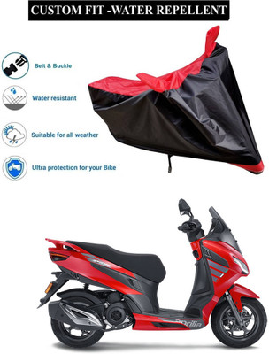 PAGORA Waterproof Two Wheeler Cover for Aprilia(SXR 160 BS6, Red)