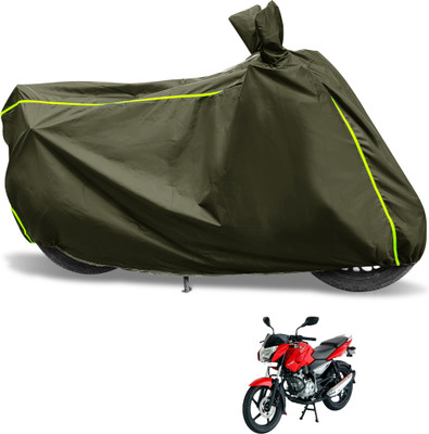 Euro Care Waterproof Two Wheeler Cover for Bajaj(Pulsar 135 LS DTS-i, Green)