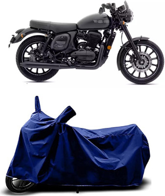 VESMEI Two Wheeler Cover for JAWA(42 BS6, Blue)