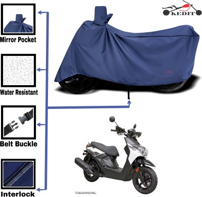 AASHTIK MART Two Wheeler Cover for Yamaha(Blue)