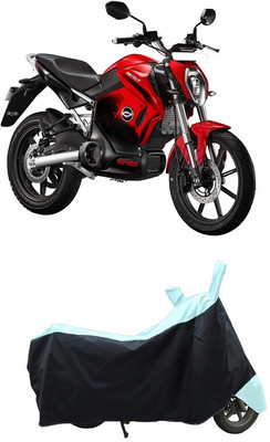 Coxtor Waterproof Two Wheeler Cover for Revolt(Motors RV 400 BS6, White)