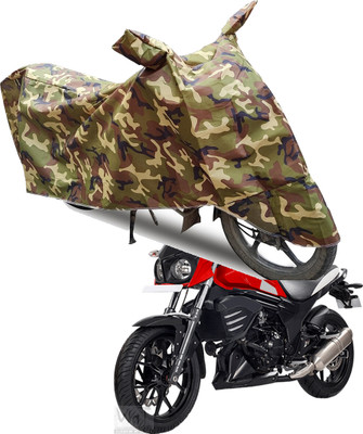 SS FOR YOUR SMART NEEDS Waterproof Two Wheeler Cover for Mahindra(Mojo UT 300, Green)