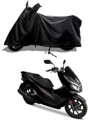 GROFATIK Two Wheeler Cover for Honda(PCX 125, Black)