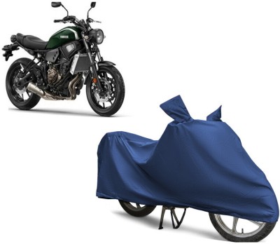 EGAL Waterproof Two Wheeler Cover for Yamaha(BS6, Blue)