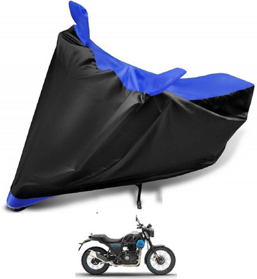 Auto Hub Two Wheeler Cover for Royal Enfield(Blue)
