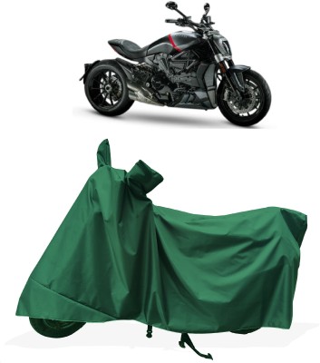 Tricway Two Wheeler Cover for Ducati(XDiavel, Green)