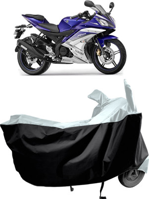 Amexride Two Wheeler Cover for Yamaha(YZF-R15 V2 BS6, Multicolor)