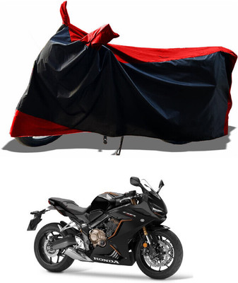 DeepShakshi AUTOMOTIVE Waterproof Two Wheeler Cover for Honda(CBR650R, Red)
