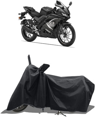 KANISHA ENTERPRISES Waterproof Two Wheeler Cover for Yamaha(YZF R15 V3 BS6 BS6, Black)