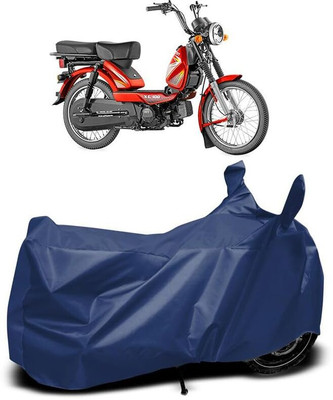 KEDIT Two Wheeler Cover for TVS(XL 100 Heavy Duty, Blue)