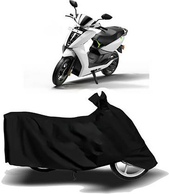 Mdstar Waterproof Two Wheeler Cover for Ather(450, Black)