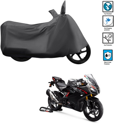 CODOKI Waterproof Two Wheeler Cover for TVS(Apache RR 310, Grey)