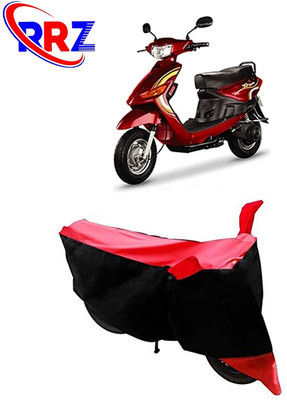 AutoGalaxy Waterproof Two Wheeler Cover for Universal For Bike(Yo Spark, Black, Red)