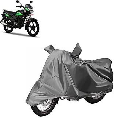 AUTOCAD Waterproof Two Wheeler Cover for Royal Enfield(Classic 350 Signals, Grey)