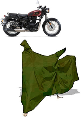 Amexride Two Wheeler Cover for Benelli(Imperiale 400, Maroon)