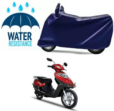 Furious3D Two Wheeler Cover for Hero(Electric Flash, Blue)