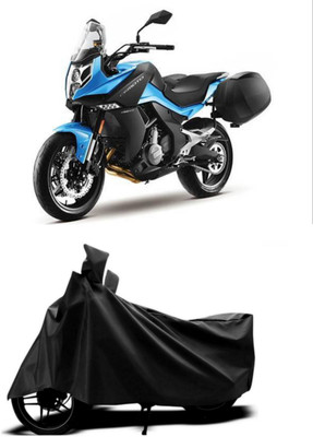 Mdstar Waterproof Two Wheeler Cover for CFMoto(Black)