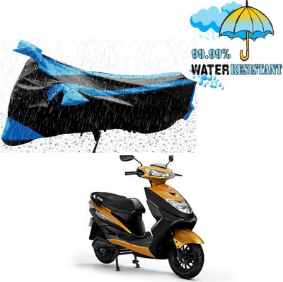 Ascension Two Wheeler Cover for Ampere(REO, Black, Blue)