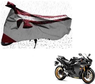 MISSION COLLECTION Waterproof Two Wheeler Cover for Yamaha(YZF R1, Silver)