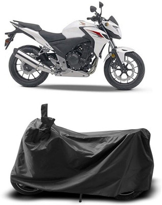 KEDIT Two Wheeler Cover for Honda(CBR 650F, Black)