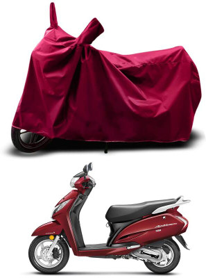 KEDIT Two Wheeler Cover for Honda(Activa 125, Maroon)