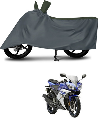 DeepShakshi AUTOMOTIVE Waterproof Two Wheeler Cover for Yamaha(YZF-R15 V2, Multicolor)