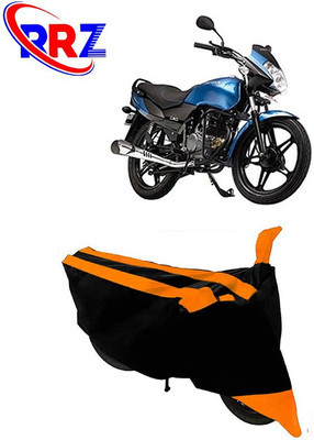 RRZ Waterproof Two Wheeler Cover for LML(Freedom LS, Black, Orange)