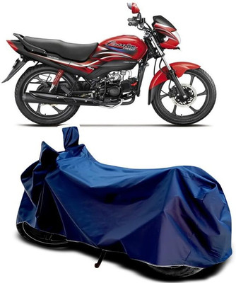 AASHTIK MART Two Wheeler Cover for Hero(Passion Pro, Blue)
