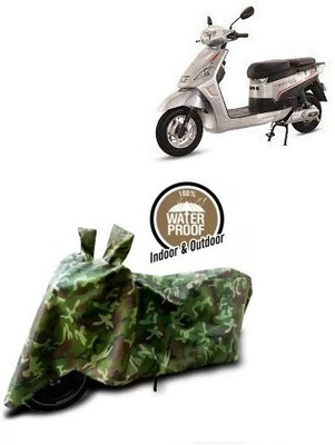 ENTIRELY ELITE Waterproof Two Wheeler Cover for Hero(Electric NYX, Multicolor)