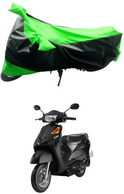 Furious3D Two Wheeler Cover for Indus(Yo EXL, Green, Black)