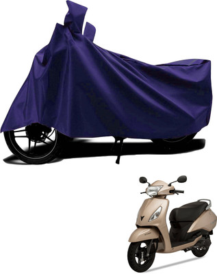 KEDIT Waterproof Two Wheeler Cover for TVS(Jupiter, Blue)