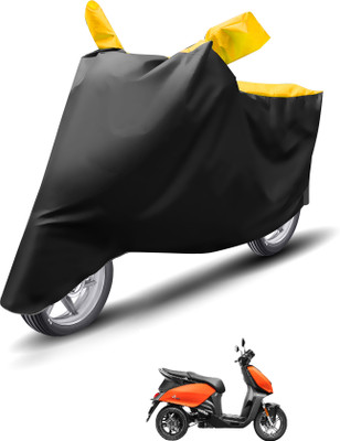 Caronix Waterproof Two Wheeler Cover for Universal For Bike(Yellow)