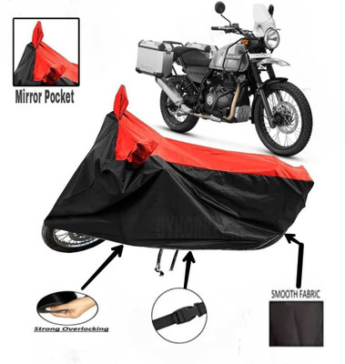 AutoGalaxy Waterproof Two Wheeler Cover for Royal Enfield(Himalayan, Red)