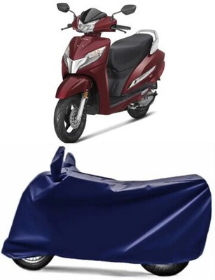 Tritika Waterproof Two Wheeler Cover for Honda(Activa 125, Blue)