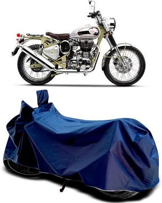 AASHTIK MART Two Wheeler Cover for Royal Enfield(Bullet Trials 500, Blue)