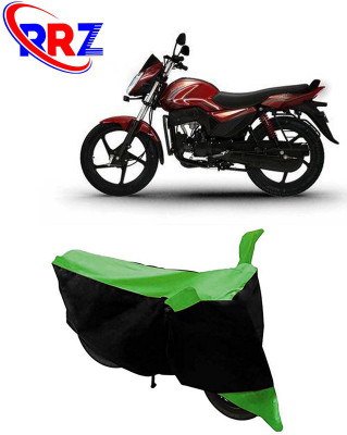 RRZ Waterproof Two Wheeler Cover for Mahindra(Mojo UT 300, Black, Green)