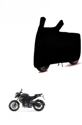 DeepShakshi AUTOMOTIVE Two Wheeler Cover for Bajaj(Pulsar 200NS FI, Black)