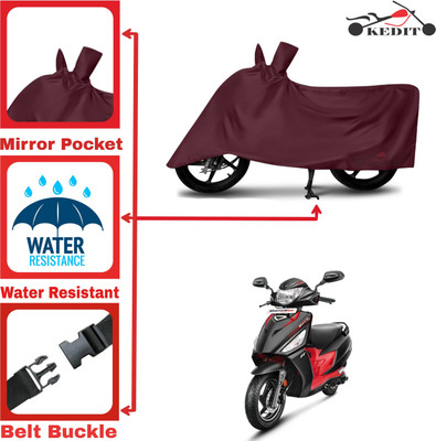 AASHTIK MART Two Wheeler Cover for Hero(Maestro Edge 125, Maroon)