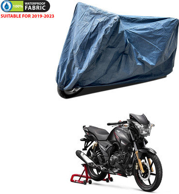 PAGORA Waterproof Two Wheeler Cover for TVS(Apache 150, Blue)