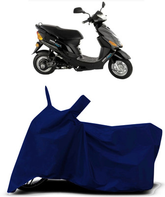 VESMEI Two Wheeler Cover for Hero(Electric Zippy, Blue)