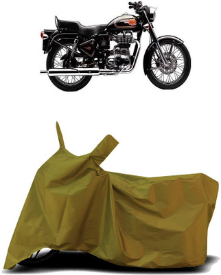 VESMEI Two Wheeler Cover for Royal Enfield(Bullet 350 Twinspark, Blue)